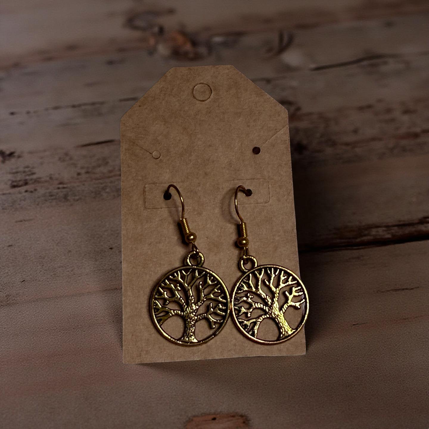 Tree Charm Earrings
