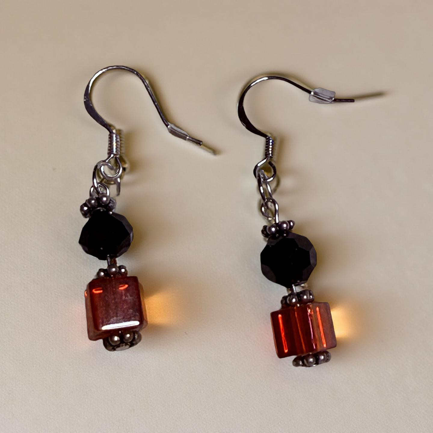 Crystal Beaded Earrings