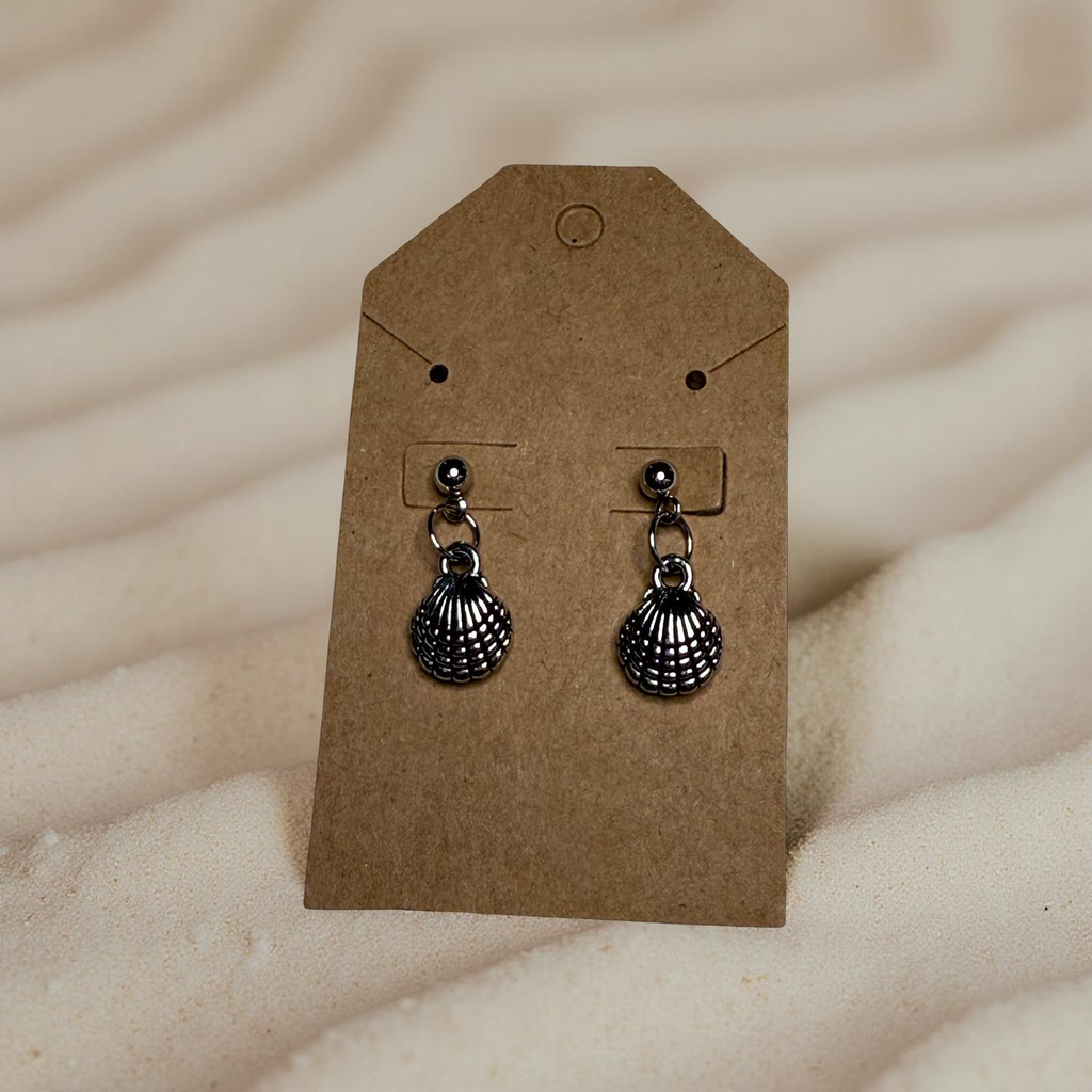 Silver Charm Earrings