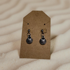 Silver Charm Earrings