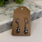 Silver Charm Earrings