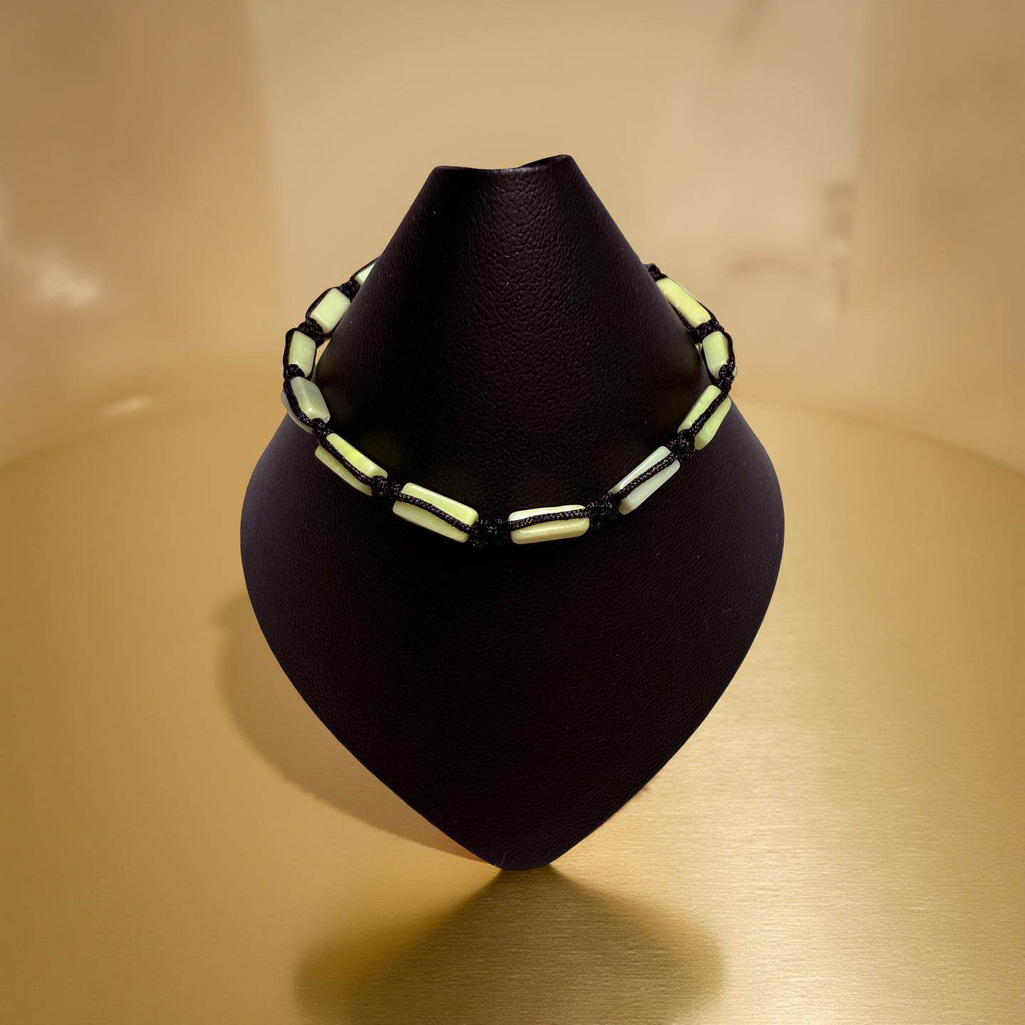 Macrame Beaded Bracelet