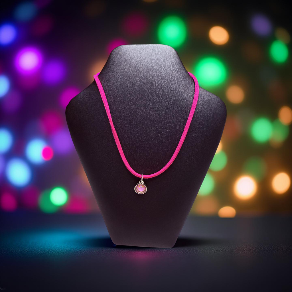 Smiley Face Charm Necklace