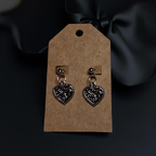 Silver Charm Earrings