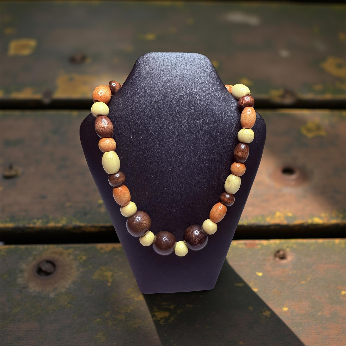Wooden Bead Necklace