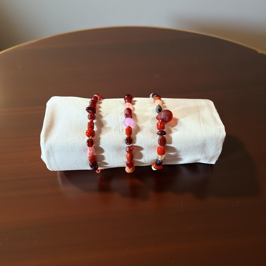 Multi-Bead Stretch Bracelets-3pk