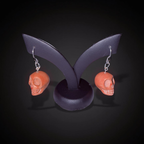 Skull Bead Bracelet and Earrings Set